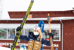19.03.2021, xkvx, Biathlon IBU World Cup Oestersund, Sprint Damen, v.l. Tiril Eckhoff (Norway) nach dem Wettkampf / after the competition
