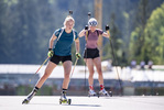 01.06.2021, xkvx, Biathlon Training Ruhpolding, v.l. Franziska Pfnuer (Germany) in aktion in action competes