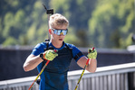 01.06.2021, xkvx, Biathlon Training Ruhpolding, v.l. Raphael Lankes (Germany) in aktion in action competes