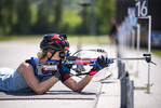 03.06.2021, xkvx, Biathlon Training Ruhpolding, v.l. Maren Hammerschmidt (Germany) in aktion am Schiessstand at the shooting range