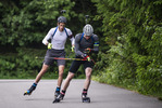 24.06.2021, xkvx, Biathlon Training Oberhof, v.l. Franz Schaser (Germany), Tim Wolter (Germany) in aktion in action competes