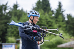 24.06.2021, xkvx, Biathlon Training Oberhof, v.l. Erik Lesser (Germany) in aktion am Schiessstand at the shooting range