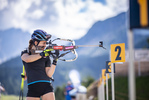 10.07.2021, xkvx, Biathlon Training Lavaze, v.l. Marion Wiesensarter (Germany)  