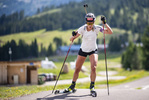 10.07.2021, xkvx, Biathlon Training Lavaze, v.l. Denise Herrmann (Germany)  