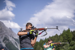 12.07.2021, xkvx, Biathlon Training Bormio, v.l. Philipp Nawrath (Germany)  