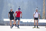 21.07.2021, xkvx, Biathlon Training Ruhpolding, v.l. Valentin Lagler (Germany)  