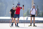 21.07.2021, xkvx, Biathlon Training Ruhpolding, v.l. Valentin Lagler (Germany)  