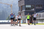 21.07.2021, xkvx, Biathlon Training Ruhpolding, v.l. Lea Zimmermann (Germany)  