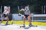 22.07.2021, xkvx, Biathlon Training Ruhpolding, v.l. Christina Benedetti (Germany), Selina Grotian (Germany)  