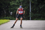 12.08.2021, xkvx, Biathlon Training Oberhof, v.l. Sandro Bovisi (Switzerland)  