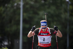 12.08.2021, xkvx, Biathlon Training Oberhof, v.l. Sandro Bovisi (Switzerland)  