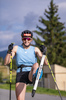 27.08.2021, xkvx, Biathlon Training Font Romeu, v.l. Vanessa Voigt (Germany) / SRB Skiroller / Erik Roller (Germany) Skies / Salomon Schuhe / Boots / OneWay  