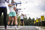 30.08.2021, xkvx, Biathlon Training Font Romeu, v.l. Karolin Horchler (Germany)  