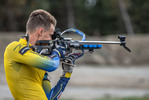 02.09.2021, xleox, Biathlon Training Font Romeu, v.l. Henning Sjokvist (Sweden)  
