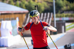 09.09.2021, xkvx, Biathlon Deutsche Meisterschaften Arber, Training Herren, v.l. Frederik Madersbacher (Germany)  