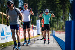 09.09.2021, xkvx, Biathlon Deutsche Meisterschaften Arber, Training Herren, v.l. David Zobel (Germany)  