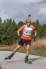09.09.2021, xleox, Biathlon Training Font Romeu, v.l. Oskar Brandt (Sweden)  