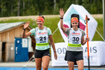 10.09.2021, xkvx, Biathlon Deutsche Meisterschaften Arber, Einzel Damen, v.l. Lisa Spark (Germany), Vanessa Voigt (Germany)  