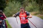 11.09.2021, xkvx, Biathlon Deutsche Meisterschaften Arber, Sprint Herren, v.l. Florian Hollandt (Germany)  