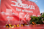 11.09.2021, xkvx, Biathlon Deutsche Meisterschaften Arber, Sprint Damen, v.l. JOSKA Bodenmais / Pokale / Medaillen