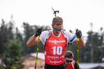 12.09.2021, xkvx, Biathlon Deutsche Meisterschaften Arber, Verfolgung Herren, v.l. Dominic Schmuck (Germany)  