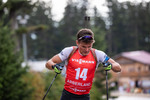 12.09.2021, xkvx, Biathlon Deutsche Meisterschaften Arber, Verfolgung Herren, v.l. Niklas Homberg (Germany)  