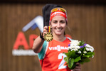 12.09.2021, xkvx, Biathlon Deutsche Meisterschaften Arber, Verfolgung Damen, v.l. Vanessa Voigt (Germany)  