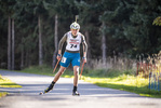 01.10.2021, xkvx, Biathlon, Deutschlandpokal Altenberg, Sprint - maennlich, v.l. Fabian Gehmeier (Germany)