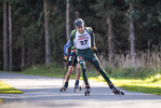 01.10.2021, xkvx, Biathlon, Deutschlandpokal Altenberg, Sprint - maennlich, v.l. Samuel Kraatz (Germany)