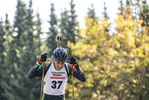 01.10.2021, xkvx, Biathlon, Deutschlandpokal Altenberg, Sprint - maennlich, v.l. Samuel Kraatz (Germany)