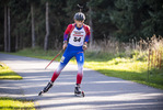 01.10.2021, xkvx, Biathlon, Deutschlandpokal Altenberg, Sprint - maennlich, v.l. Ole-Einar Saure (Germany)