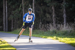 01.10.2021, xkvx, Biathlon, Deutschlandpokal Altenberg, Sprint - maennlich, v.l. Jannek Derr (Germany)