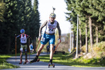 01.10.2021, xkvx, Biathlon, Deutschlandpokal Altenberg, Sprint - maennlich, v.l. Fabian Gehmeier (Germany)