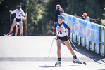 01.10.2021, xkvx, Biathlon, Deutschlandpokal Altenberg, Sprint - weiblich, v.l. Inga Ducke (Germany)