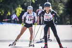 01.10.2021, xkvx, Biathlon, Deutschlandpokal Altenberg, Sprint - weiblich, v.l. Marisa Emonts (Germany)