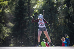 01.10.2021, xkvx, Biathlon, Deutschlandpokal Altenberg, Sprint - weiblich, v.l. Johanna Lehnung (Germany)