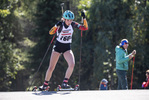 01.10.2021, xkvx, Biathlon, Deutschlandpokal Altenberg, Sprint - weiblich, v.l. Antonia Schramm (Germany)
