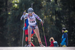 01.10.2021, xkvx, Biathlon, Deutschlandpokal Altenberg, Sprint - weiblich, v.l. Nelly Ehrhardt (Germany)