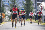 03.10.2021, xkvx, Biathlon, Deutschlandpokal Altenberg, Berglauf - maennlich, v.l. Janne Schurig (Germany)