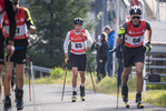 03.10.2021, xkvx, Biathlon, Deutschlandpokal Altenberg, Berglauf - maennlich, v.l. Max Hanke (Germany)