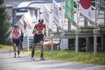 03.10.2021, xkvx, Biathlon, Deutschlandpokal Altenberg, Berglauf - maennlich, v.l. Diogo Martins (Germany)