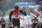 03.10.2021, xkvx, Biathlon, Deutschlandpokal Altenberg, Berglauf - maennlich, v.l. Janne Schurig (Germany)