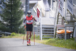 03.10.2021, xkvx, Biathlon, Deutschlandpokal Altenberg, Berglauf - maennlich, v.l. Lukas Adam (Germany)