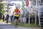 03.10.2021, xkvx, Biathlon, Deutschlandpokal Altenberg, Berglauf - weiblich, v.l. Anna Stumpfegger (Germany)