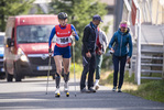 03.10.2021, xkvx, Biathlon, Deutschlandpokal Altenberg, Berglauf - weiblich, v.l. Lotta Kesper (Germany)