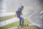 06.10.2021, xkvx, Biathlon Training Lavaze, v.l. Tommaso Giacomel (Italy)  