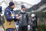 07.10.2021, xkvx, Biathlon Training Lavaze, v.l. Teammanager Per-Arne Botnan (Norway)  