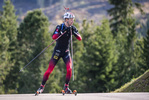 08.10.2021, xkvx, Biathlon Training Lavaze, v.l. Sturla Holm Laegreid (Norway)  
