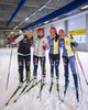 17.10.2021, xkvx, Wintersport - Biathlon Training Oberhof - Skihalle, v.l. Anna Weidel (Germany), Sophia Schneider (Germany), Juliane Fruehwirt (Germany), Franziska Hildebrand (Germany)