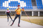 19.10.2021, xkvx, Biathlon Training Antholz-Anterselva, v.l. Benedikt Doll (Germany)  